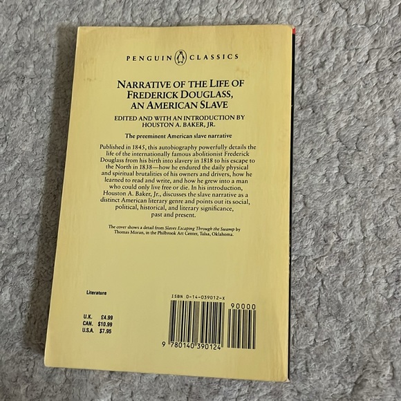 Narrative of the Life of Frederick Douglass by Frederick Douglass - Picture 3 of 3